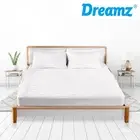 Waterproof Microfiber Double Bed Fitted Sheet Soft Durable Cover Set