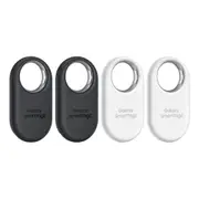 Samsung SmartTag2 Bluetooth Tracker 4-Pack - Black/White - (AU Version)
