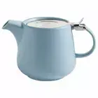 Maxwell & Williams Tint Teapot Serving Pot Ceramic Stainless Steel Light Blue...