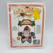 Wire Whimsy Santa Christmas Cross Stitch Kit Dimensions Karen Avery New 72195