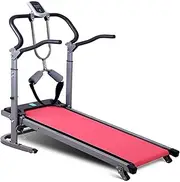 Folding Portable Treadmill Manual Compact Walking Running Machine for Home Gym Workout Electric Desk Treadmills with Incline Fat Burning - Home Gym Office Use