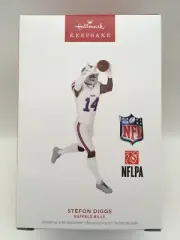 2024 Hallmark STEFON DIGGS Buffalo Bills #14 NFL FOOTBALL LEGENDS Ornament