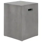 Lucca Concrete Stool, Grey