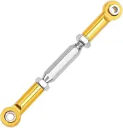 CIYODO Upgrade Your 6pcs 71mm Length-Adjustable Aluminum Alloy Pull Rods for Steering Linkage