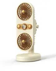 Multifunctional Desktop USB Summer Clip Double Fan