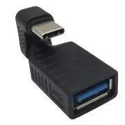 U Shape Type C Male to 3.0 A Female OTG Adapter For Laptop Tablet Phone G