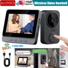 WiFi Wireless Video Doorbell Camera Smart Door Bell HD Intercom Bell Security OZ
