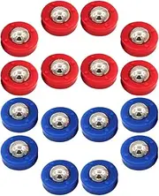 NAMOARLY Table Accessories 40pcs Rolling Beads Shuffleboard for Tabletop Games Fun Vibrant Design