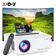 8K Smart Projector 25000 Lumen HD LED WiFi Bluetooth HDMI Android Home Theater