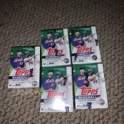 Qty 5 Topps Blaster 2022 Topps Baseball Updates Relic Box Hotttt