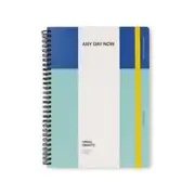 Any Day Now Dot Grid B5 Ruled Notebook 80gsm Paper Journal 192 Pages Blue & Sky