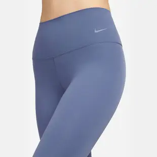 Nike AS W NK DF ZENVY HR 78 TGHT 女 藍色 低強度 緊身 束褲 DQ6016-491