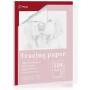 110 Sheets Tracing Paper for Drawing, 9”x12” Trace Paper, Translucent Vellum ...