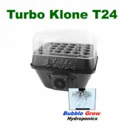 TURBO KLONE CLONER T24 HYDROPONIC SYSTEM + NEOPRENE FOAM COLLARS CLONING CLONE