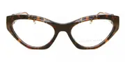 Philipp Plein VPP069S 0LEO Women’s Glasses Tortoiseshell Size 55 - Private Health Rebate - Blue Light Block Available