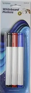 Homeware Products White Board Marker, Pack 3, Multicolor