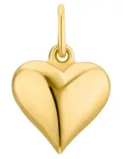 [Amor] Heart Pendant In 9ct Gold