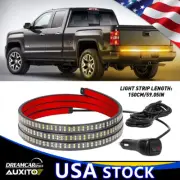 60" For Safety Warning Flash Strobe LED Blinking Tailgate Bar Strip Brake Light