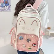 Kid's Boys' Girls' Backpack School Bag Bookbag Functional Backpack School Backpack Bookbag School Daily Nylon Adjustable Large Capacity Lightweight Zipper Blac