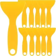MUCKLILY 25pcs Car Film Tool Kit Gap Scraper Closing Tool for Car Wrap Vinyl Film Window Tint and Coating Film Essential Car Gadget for Home Shop Use Yellow