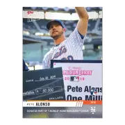 2019 Topps NOW Pete Alonso #583 ~ NY Mets ~ Only 607 printed!