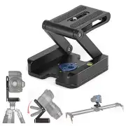 Z Flex Tilt Folding Quick Release Plate Stand Holder For Tripod monopod Slider