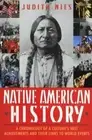 Native American History: A Chronology of a Culture's Vast Achievements and Their