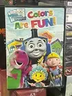 Color Are Fun! (DVD) Barney, Kipper, Fireman Sam, Thomas & Friends, Bob Builder,