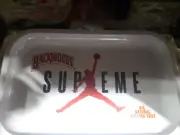 Backwoods Supreme Jordan Design 7x11 Metal Rolling Tray