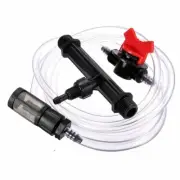 Garden Irrigation Device 3/4" Venturi Fertilizer Injector Switch Water Tube Set