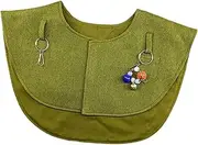 ＫＬＫＣＭＳ Parrot Anti Scratch Shoulder Protector, Shawl Guard,Training Cape, Pet Shoulder Pad for Cockatiels, Green