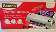 Scotch Tl901 Thermal Laminator 2 Roller System. 2 Heat setting with Pouches