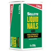 Selleys Liquid Nails 320g Construction Adhesive - 6 Pack