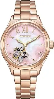 [CITIZEN] Watch Collection PC1017-70Y Collection Mechanical Ladies Sakura Limited Model with Replacement Band (Synthetic Leather ECOPET), Pink