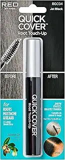 Kiss Quick Cover Gray Hair Touch Up Brush #50260 BGC04 Jet Black 0.25oz