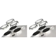 2PK PanzerGlass SAFE Camera Lens Protector For iPhone 16 Pro Pro Max Glitter SLV