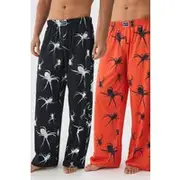 Mens Multi 2 Pack Man Spider Lounge Bottoms