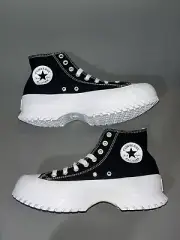 Converse Unisex Chuck Taylor All Star Lugged Platform Shoes A00870C Black Mens 9