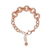 Bronzallure Purezza Circle Pendant Bracelet 17.8+5cm