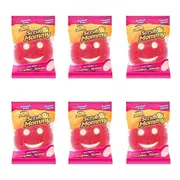 Scrub Daddy Essentials Flex Texture Scrub Mommy Dual Sided Scrubber Sponge Pink