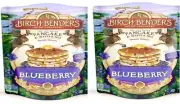 Blueberry Pancake & Waffle Mix By Birch Benders, blueberry mix, 14oz each, 2pk