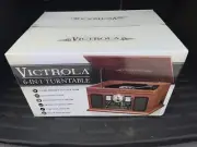 Victrola ITVS-200B 6-in-1 Nostalgic Bluetooth Record Player Brand New !