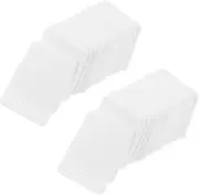 Beavorty Gentle Nail Polish Remover Pads 1200pcs Individually Wrapped Soft Lint Professional Nail Technician Supplies