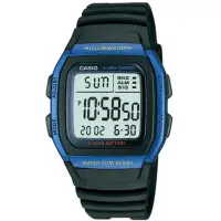 在飛比找momo購物網優惠-【CASIO】輕運動時代電子錶(W-96H-2A)