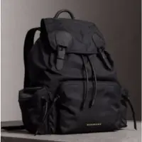 在飛比找蝦皮購物優惠-精品二手 BURBERRY 博柏利 Rucksack 黑色 