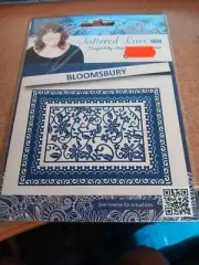 CUTTING DIES FOR SCRAPBOOKING TATTERED LACE NEW (J1400) BLOOMSBURY