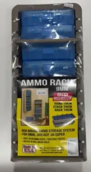 MTM Ammo Rack 9mm includes 8 x 50 round ammo boxes AR9M