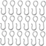 Alipis 60pcs Car Seat Fixing Hanger Iron Silver Vehicle Seat Cover Fixing Car Seat Back Hook Car Seat Pad Hooks