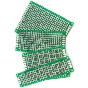 20X Double Side Prototype PCB Tinned breadBoard 5x7 4x6 3x7 2x8CM Each 1Pcs FR4