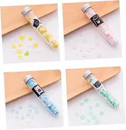 BESPORTBLE 12 Pack Mini Travel Soap Sheets Bath Confetti Flakes Portable Paper Soap Safe for Outdoor Activities